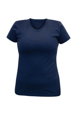 Blank Activewear L701 - Women's T-Shirt Short Sleeve, V-Neck, 60% recycled cotton and 40% recycled polyester