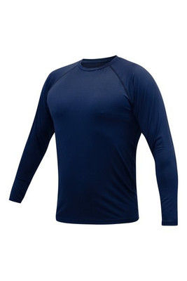 Blank Activewear M793 - Unisex Long Sleeve Raglan Base Layer Compression Top, Dry Fit