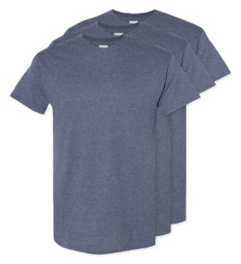 Pack of 30 Gildan 5000 - Premium Heavy Cotton Classic Fit T-Shirt for Adults