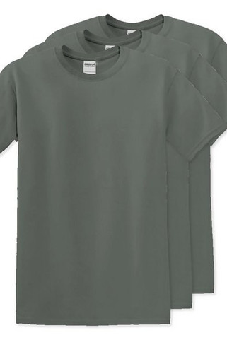 Pack of 30 Gildan 5000 - Premium Heavy Cotton Classic Fit T-Shirt for Adults