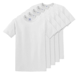 Balení 50 kusů Gildan 5000 – prémiové tričko z těžké bavlny, klasický střih pro dospělé