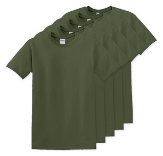 Pack mit 50 Gildan 5000 - Adult Heavy Cotton T-Shirt