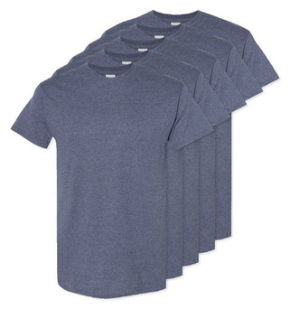 Pack of 50 Gildan 5000 - Premium Heavy Cotton Classic Fit T-Shirt for Adults