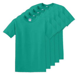 Pack of 50 Gildan 5000 - Premium Heavy Cotton Classic Fit T-Shirt for Adults
