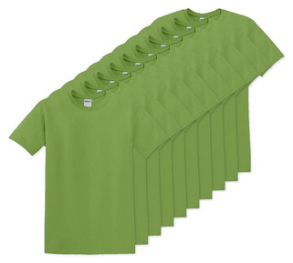 Pack of 100 Gildan 5000 - Premium Heavy Cotton Classic Fit T-Shirt for Adults