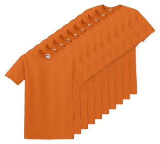 Pack of 100 Gildan 5000 - Premium Heavy Cotton Classic Fit T-Shirt for Adults