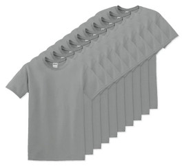 Pack of 100 Gildan 5000 - Premium Heavy Cotton Classic Fit T-Shirt for Adults