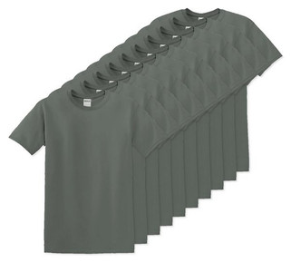 Pack of 100 Gildan 5000 - Premium Heavy Cotton Classic Fit T-Shirt for Adults