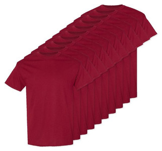 Pack of 100 Gildan 5000 - Premium Heavy Cotton Classic Fit T-Shirt for Adults