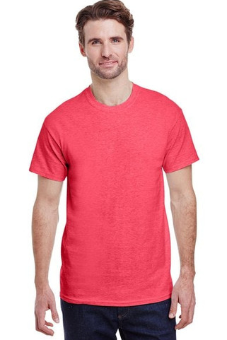 Pack of 100 Gildan 5000 - Premium Heavy Cotton Classic Fit T-Shirt for Adults