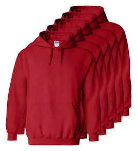 Pack of 50 Gildan 18500 - Heavy Blend Fleece Hooded Sweatshirt