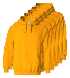 Pack of 50 Gildan 18500 - Heavy Blend Fleece Hooded Sweatshirt