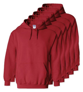 Pack of 50 Gildan 18500 - Heavy Blend Fleece Hooded Sweatshirt