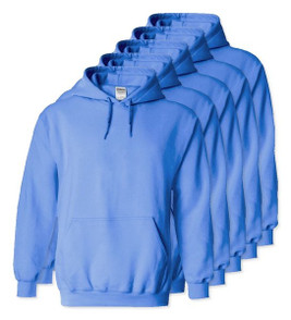 Pack of 50 Gildan 18500 - Heavy Blend Fleece Hooded Sweatshirt