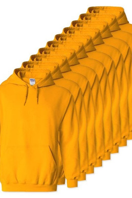 Pack of 100 Gildan 18500 - Heavy Blend Fleece Hooded Sweatshirt