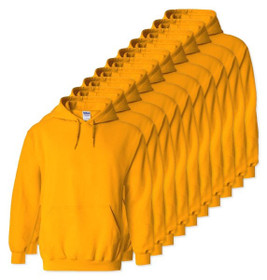 Pack of 100 Gildan 18500 - Heavy Blend Fleece Hooded Sweatshirt