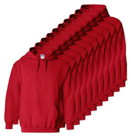 Pack of 100 Gildan 18500 - Heavy Blend Fleece Hooded Sweatshirt