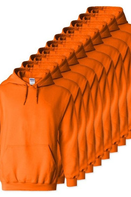 Pack of 100 Gildan 18500 - Heavy Blend Fleece Hooded Sweatshirt