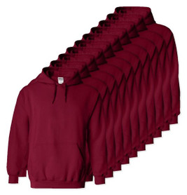Pack of 100 Gildan 18500 - Heavy Blend Fleece Hooded Sweatshirt