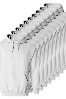 Pack of 100 Gildan 18500 - Heavy Blend Fleece Hooded Sweatshirt