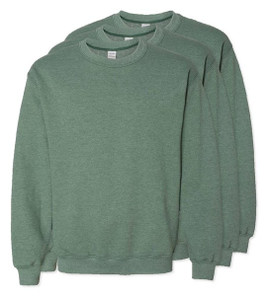 Pack mit 30 Gildan 18000 - Crewneck Sweatshirt