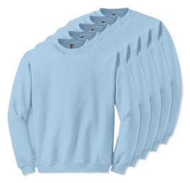 Pack mit 50 Gildan 18000 - Crewneck Sweatshirt