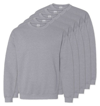 Pack mit 50 Gildan 18000 - Crewneck Sweatshirt