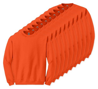 Pack mit 100 Gildan 18000 - Crewneck Sweatshirt