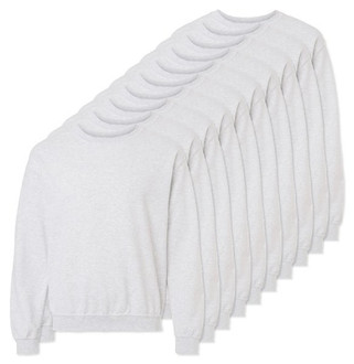 Pack mit 100 Gildan 18000 - Crewneck Sweatshirt