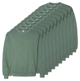 Pack mit 100 Gildan 18000 - Crewneck Sweatshirt