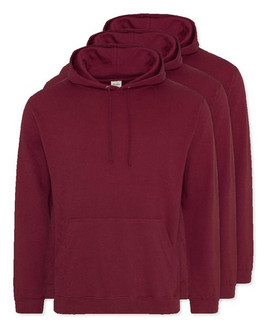 Pack of 30 AWDis Just Hoods JH001 - Unisex Cozy Hooded Sweatshirt for All Seasons