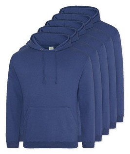 Pack of 50 AWDis Just Hoods JH001 - Unisex Cozy Hooded Sweatshirt for All Seasons