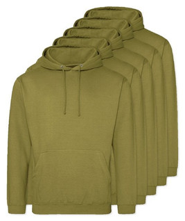 Pack of 50 AWDis Just Hoods JH001 - Unisex Cozy Hooded Sweatshirt for All Seasons