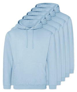 Pack of 50 AWDis Just Hoods JH001 - Unisex Cozy Hooded Sweatshirt for All Seasons