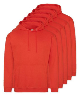 Pack of 50 AWDis Just Hoods JH001 - Unisex Cozy Hooded Sweatshirt for All Seasons