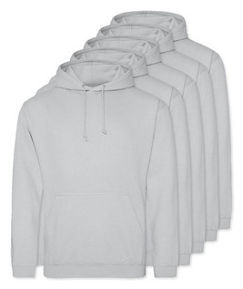 Pack of 50 AWDis Just Hoods JH001 - Unisex Cozy Hooded Sweatshirt for All Seasons