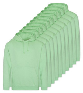 Pack of 100 AWDis Just Hoods JH001 - Unisex Cozy Hooded Sweatshirt for All Seasons