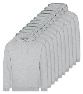 Pack of 100 AWDis Just Hoods JH001 - Unisex Cozy Hooded Sweatshirt for All Seasons