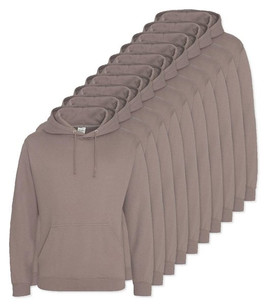 Pack of 100 AWDis Just Hoods JH001 - Unisex Cozy Hooded Sweatshirt for All Seasons