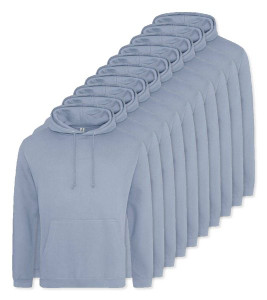 Pack of 100 AWDis Just Hoods JH001 - Unisex Cozy Hooded Sweatshirt for All Seasons