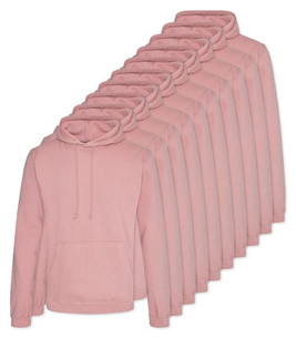 Pack of 100 AWDis Just Hoods JH001 - Unisex Cozy Hooded Sweatshirt for All Seasons