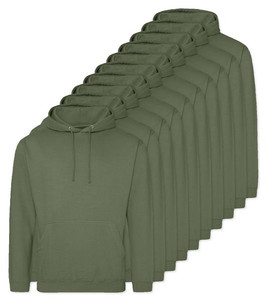 Pack of 100 AWDis Just Hoods JH001 - Unisex Cozy Hooded Sweatshirt for All Seasons
