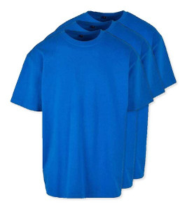 Balení 30 ks Build Your Brand BY102 - Pánské Pohodlné Oversize Tričko