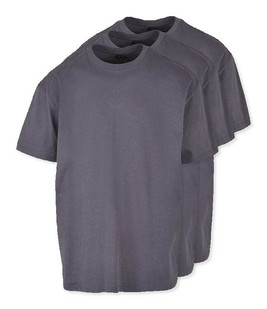 Pack of 30 Build Your Brand BY102 - Classic Comfort Oversized Cotton T-Shirt for Men