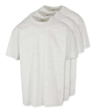 Pack of 30 Build Your Brand BY102 - Classic Comfort Oversized Cotton T-Shirt for Men