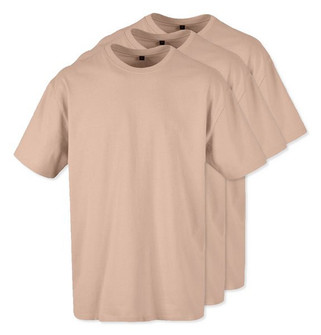 Förpackning med 30 Build Your Brand BY102 - Komfortabel Oversize T-shirt för Män