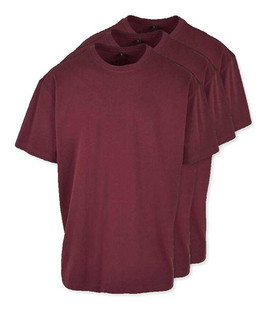 Paket od 30 Build Your Brand BY102 - Klasična udobnost Oversized pamučna majica za muškarce