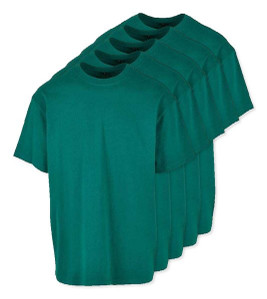 Pack of 50 Build Your Brand BY102 - Classic Comfort Oversized Cotton T-Shirt for Men