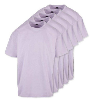 Pack of 50 Build Your Brand BY102 - Classic Comfort Oversized Cotton T-Shirt for Men