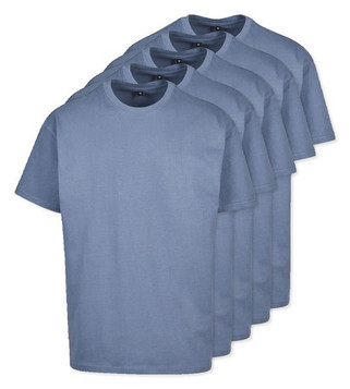 Pack of 50 Build Your Brand BY102 - Classic Comfort Oversized Cotton T-Shirt for Men